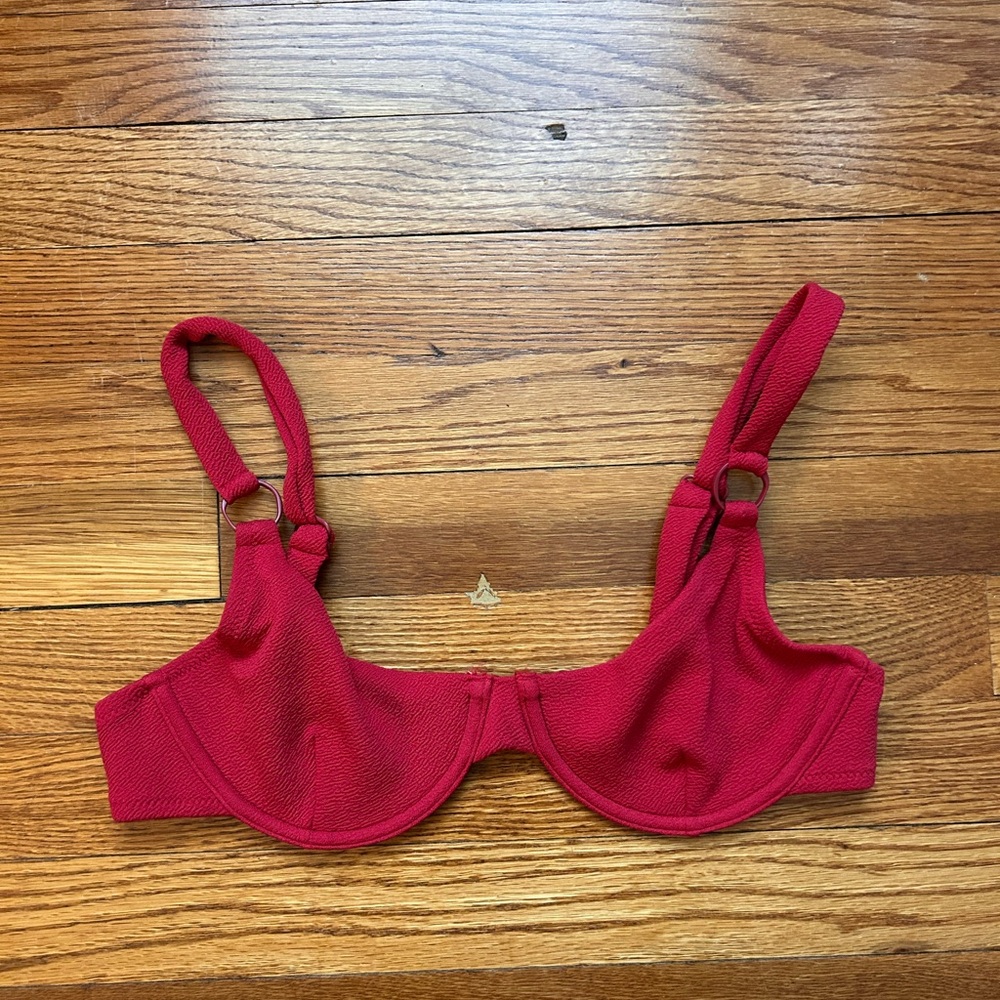 Rhythm Swim Avoca Ring Underwire Bikini Top - Berry